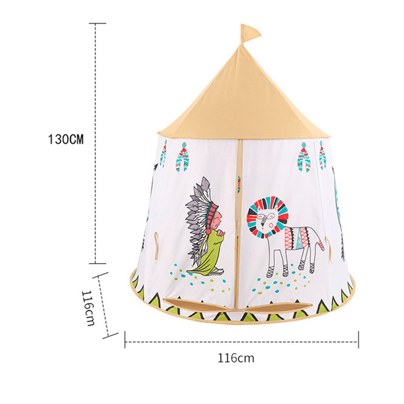 IPRee-Indian-Portable-Play-Kids-Tent-Indian-Tent-Yurt-Children-Indoor-Outdoor-Ocean-Ball-Pool-Game-T-2022934